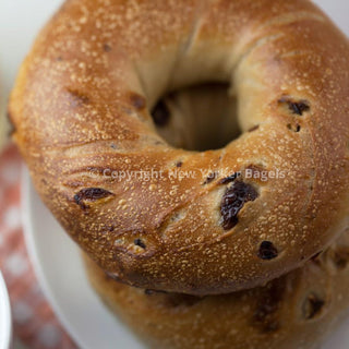 Apple Cinnamon Raisin + Mike's Hot Honey, New Yorker Bagels - A Blissfully Beautiful Boutique
