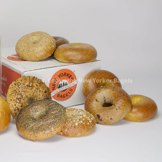 Whole Wheat Everything Bagel, New Yorker Bagels - A Blissfully Beautiful Boutique