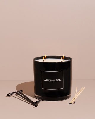 Midnight in Paris 4-Wick Candle, Aroma360 - A Blissfully Beautiful Boutique