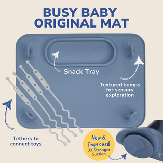 Original Mat with Toy Straps, Busy Baby - A Blissfully Beautiful Boutique