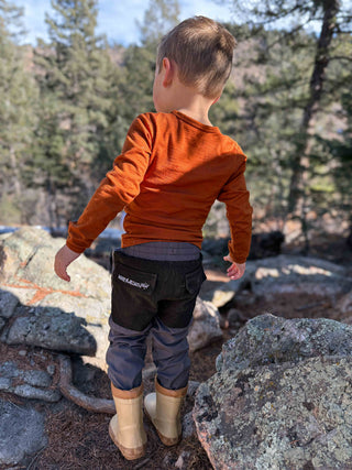 Hiking pants- water resistant grey, Keep the Littles Wild - A Blissfully Beautiful Boutique