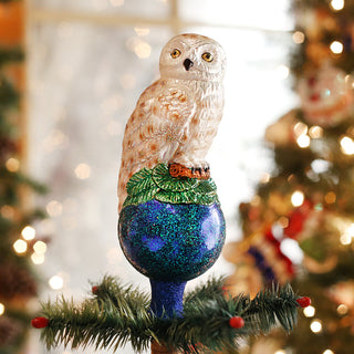 Owl Tree Top, Old World Christmas - A Blissfully Beautiful Boutique