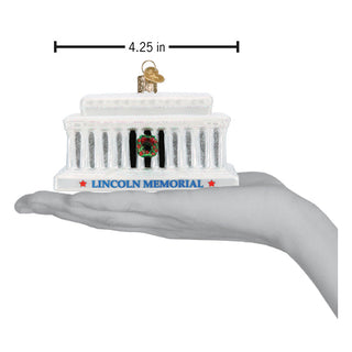 Lincoln Memorial Ornament, Old World Christmas - A Blissfully Beautiful Boutique
