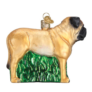 English Mastiff Ornament, Old World Christmas - A Blissfully Beautiful Boutique