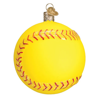 Softball Ornament, Old World Christmas - A Blissfully Beautiful Boutique