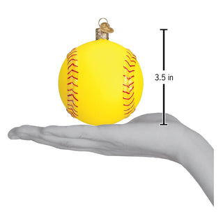 Softball Ornament, Old World Christmas - A Blissfully Beautiful Boutique