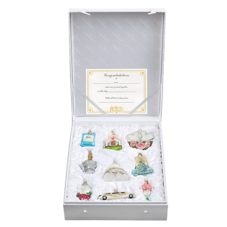 Just Married Collection Ornaments, Old World Christmas - A Blissfully Beautiful Boutique