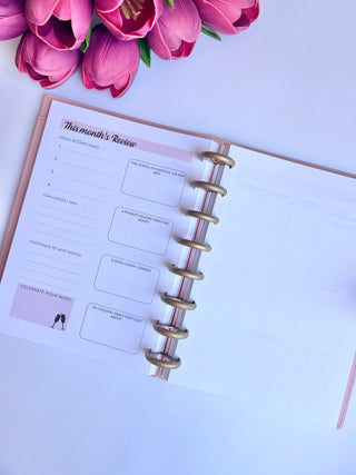 2026 Weekly and Monthly Discbound Planner, The Fabulous Planner - A Blissfully Beautiful Boutique