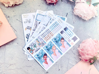 Mindfulness and Self Care Stickers Kit - 4 Sheet, The Fabulous Planner - A Blissfully Beautiful Boutique