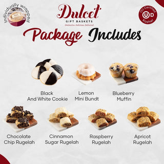 Old Fashioned Gourmet Wicker Basket, Dulcet Gift Baskets - A Blissfully Beautiful Boutique
