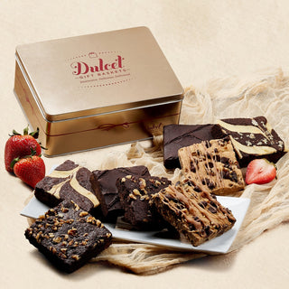 Fudge Brownie Gift Assortment, Dulcet Gift Baskets - A Blissfully Beautiful Boutique