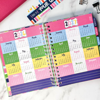 NEW! 2026-27 Reminder Binder® Planner + BONUS 2026 Mini Calendar | January 2026 - June 2027, Denise Albright® - A Blissfully Beautiful Boutique