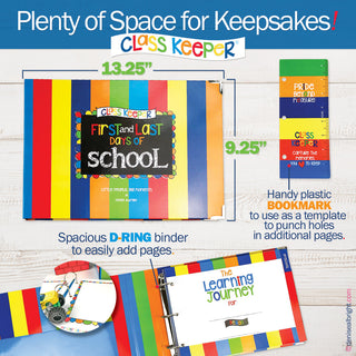 Class Keeper® School Days Memory Book + BONUS App Membership + BONUS Earn & Learn® Chore Chart Pad | (2) Styles, Denise Albright® - A Blissfully Beautiful Boutique