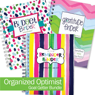 NEW! 2026-27 Dream Gift Bundle + BONUS 2026 Mini Calendar | Reminder Binder® Planner, Gratitude Finder® Journal and Budget Binder™, Denise Albright® - A Blissfully Beautiful Boutique