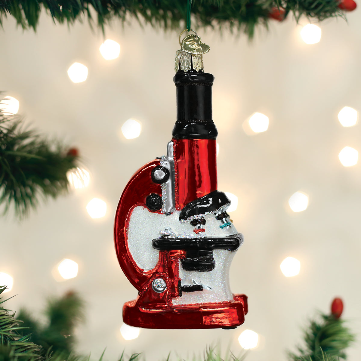 Old World Christmas Microscope Ornament - Thumbnail 4