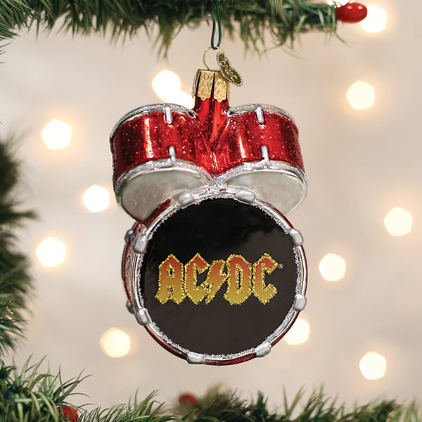 AC/DC Drum Set Ornament | A Blissfully Beautiful Boutique