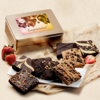 Fudge Brownie Gift Assortment, Dulcet Gift Baskets - A Blissfully Beautiful Boutique