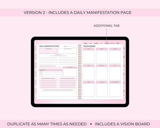2025 Simply Elegant Digital Planner in Pink, Jessica Autumn - A Blissfully Beautiful Boutique