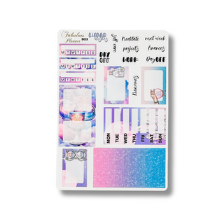 Lunar Wishes Goddess Delight Moon and Crystals Sticker Sheet Set