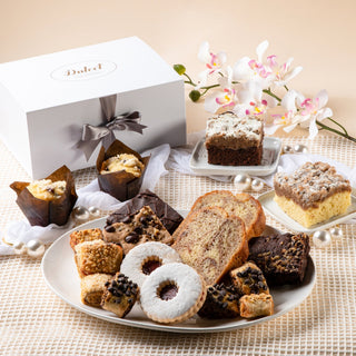 Deluxe Sympathy Pastry Gift Basket, Dulcet Gift Baskets - A Blissfully Beautiful Boutique