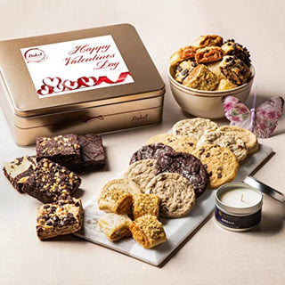 Classic Tin Treats Within Gift Basket, Dulcet Gift Baskets - A Blissfully Beautiful Boutique