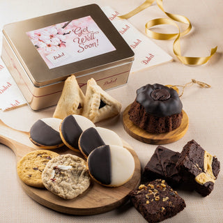 Classic Cookie and Brownie Keepsake Gift Tin, Dulcet Gift Baskets - A Blissfully Beautiful Boutique