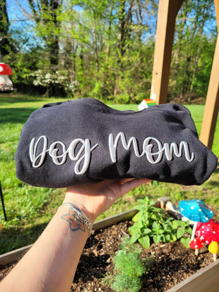 Custom Text 3D Puff Embroidered Comfort Color Short Sleeve or Gildan Sweatshirt, Merch Girls - A Blissfully Beautiful Boutique