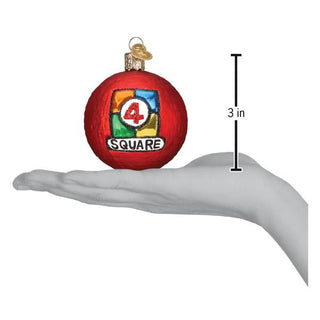 4 Square Ball Ornament
