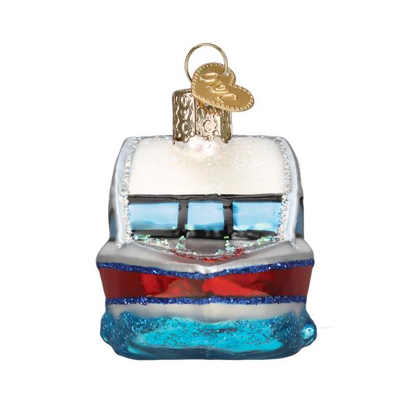 Ski Boat Ornament - Thumbnail 3
