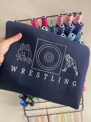 Wrestling Icons Embroidered Shirt | QUICK SHIP, Merch Girls - A Blissfully Beautiful Boutique