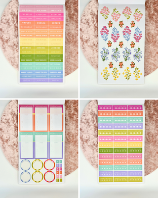 Sticker Book - Wellness Edit Planner Sticker