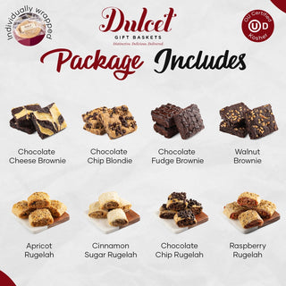 Luxurious Pastry Signature Gift Basket, Dulcet Gift Baskets - A Blissfully Beautiful Boutique