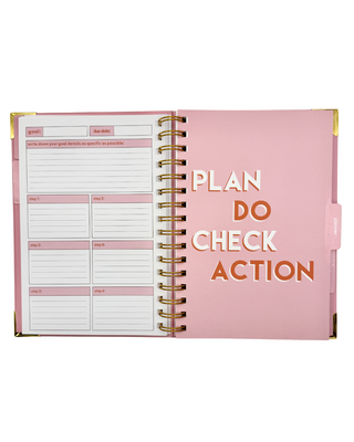 The Ultimate Goal Planner | Undated Weekly & Daily Planner | Goal Setting Planner, The Fabulous Planner - A Blissfully Beautiful Boutique