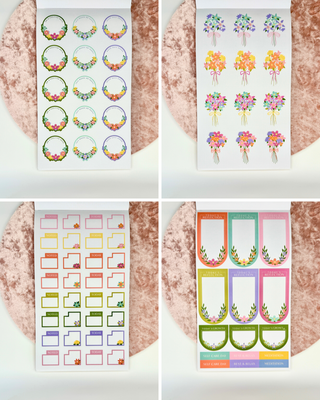 Sticker Book - Wellness Edit Planner Sticker
