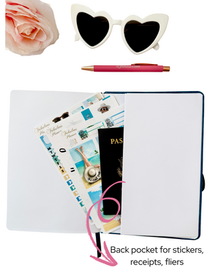Bon Voyage Travel Journal | Vacation Planner & Memory Keeping Book