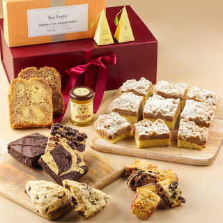 Hostess Pastry and Tea Party Gift Set, Dulcet Gift Baskets - A Blissfully Beautiful Boutique