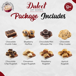 Fathers Day Muffin and Cookie Gourmet Tin, Dulcet Gift Baskets - A Blissfully Beautiful Boutique