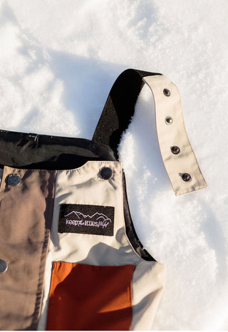 Waterproof Snow bib for youth and toddler, Keep the Littles Wild - A Blissfully Beautiful Boutique