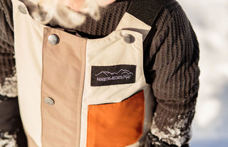 Waterproof Snow bib for youth and toddler, Keep the Littles Wild - A Blissfully Beautiful Boutique