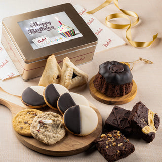 Classic Cookie and Brownie Keepsake Gift Tin, Dulcet Gift Baskets - A Blissfully Beautiful Boutique