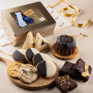 Classic Cookie and Brownie Keepsake Gift Tin, Dulcet Gift Baskets - A Blissfully Beautiful Boutique