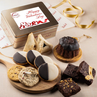 Classic Cookie and Brownie Keepsake Gift Tin, Dulcet Gift Baskets - A Blissfully Beautiful Boutique