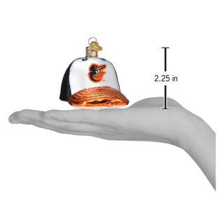Orioles Baseball Cap Ornament, Old World Christmas - A Blissfully Beautiful Boutique