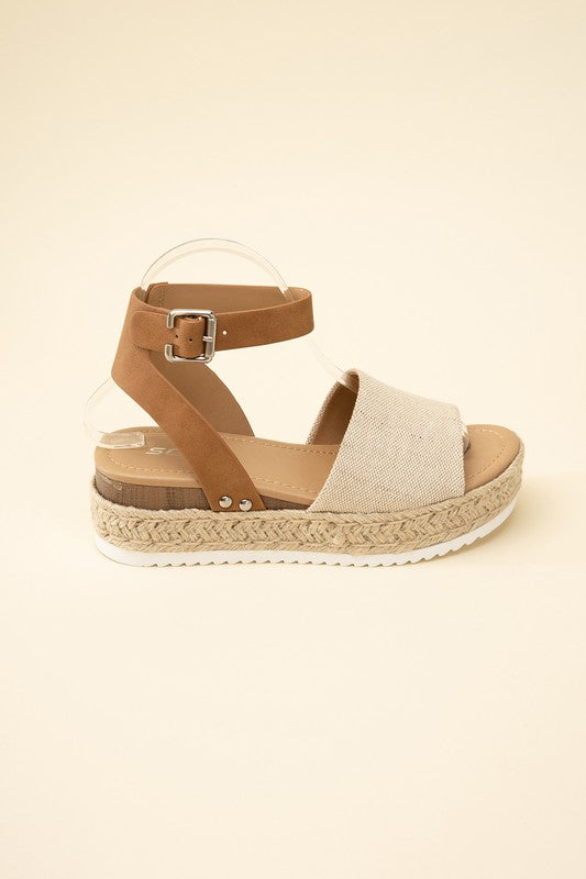 Topic espadrille hot sale platform sandal