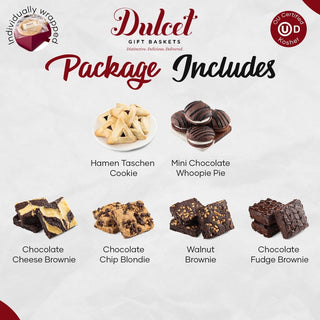 Classic Cookie and Brownie Box, Dulcet Gift Baskets - A Blissfully Beautiful Boutique