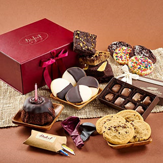 Birthday Chocolate Pastry Collection, Dulcet Gift Baskets - A Blissfully Beautiful Boutique
