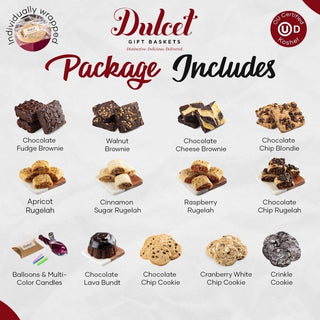 Birthday Party in a Gift Box, Dulcet Gift Baskets - A Blissfully Beautiful Boutique