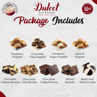 Classic Sympathy Bakery Gift Basket, Dulcet Gift Baskets - A Blissfully Beautiful Boutique