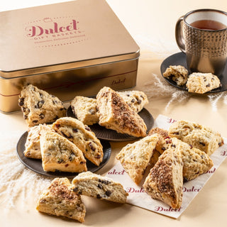 Artisan Scone Assortment Gift Tin, Dulcet Gift Baskets - A Blissfully Beautiful Boutique