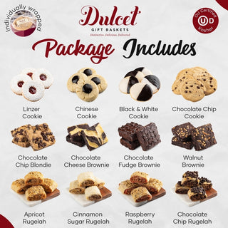 Party Confections Gift Tin, Dulcet Gift Baskets - A Blissfully Beautiful Boutique